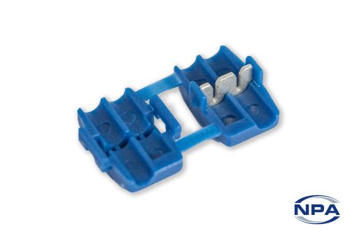 Picture of Wire Connector Mid-Way Blue