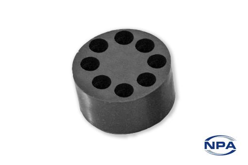 Picture of Multi-Hole Insert 8 Holes Black