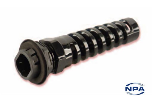 Picture of Cable Gland Snap-In Pigtail Black