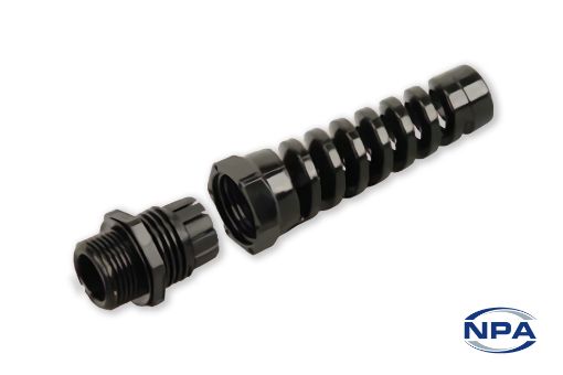Picture of Cable Gland Pigtail, Without Lock Nut Black
