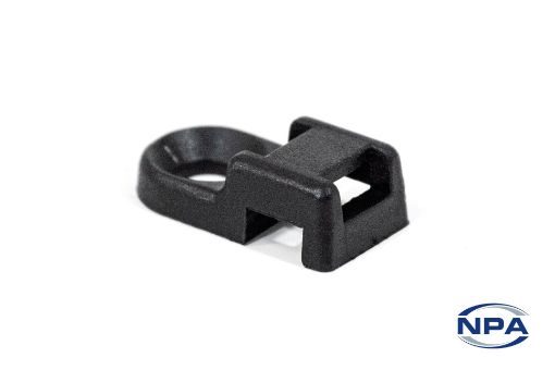 Picture of Cable Tie Mount Screw Mount Black