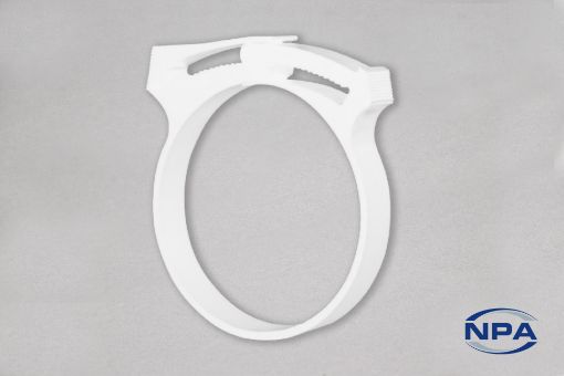 Picture of Hose Clamp Standard White