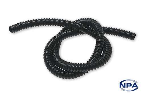 Picture of Flexible Conduit (Sold by 30m Roll) Liquid Tight (Heyco-Flex II) Black