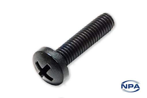 Picture of Machine Screw Pan Head, Phillips Black