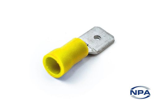 Picture of Crimp Connector Quick Connect Yellow