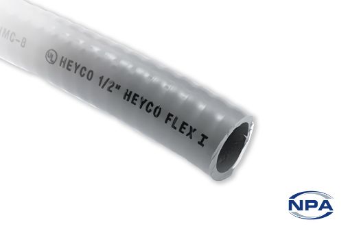 Picture of Flexible Conduit (Sold by 15m Roll) Liquid Tight (Heyco-Flex I) Grey