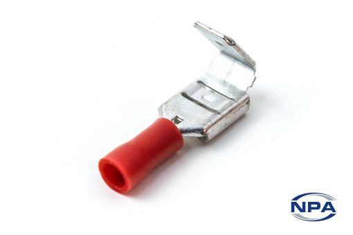 Picture of Crimp Connector Quick Connect Red