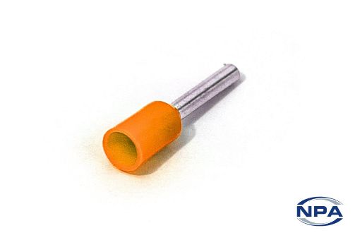 Picture of Ferrule Single Wire Orange