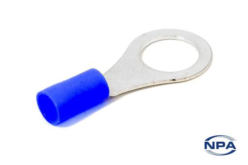 Picture of Crimp Connector Ring Blue