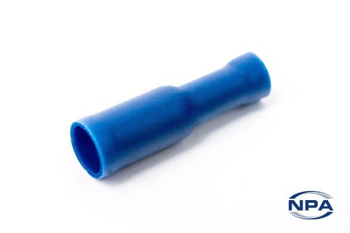 Picture of Crimp Connector Bullet Blue