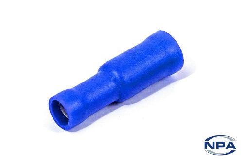 Picture of Crimp Connector Bullet Blue