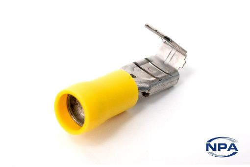 Picture of Crimp Connector Quick Connect Yellow