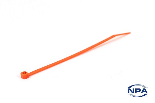 Picture of Cable Tie [Sold in bags of 100] Standard Orange