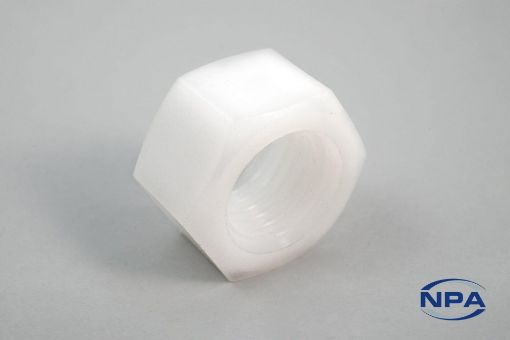 Picture of Hexagonal Nut Metric Natural