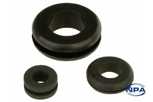 Picture of Rubber Grommet Standard Panel Black