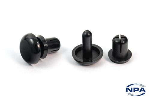 Picture of Rivet Push Black