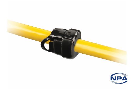 Picture of Strain Relief Bushing Straight-Thru For Round Cables Black