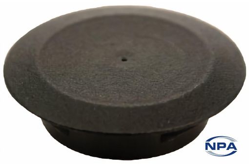 Picture of Hole Plug Push-In Threaded Black