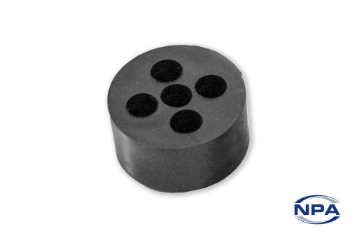 Picture of Multi-Hole Insert 5 Holes Black