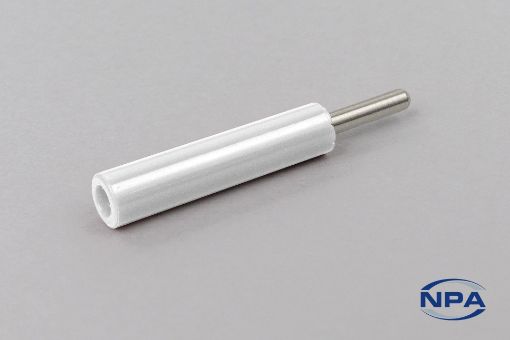 Picture of Test Tip Plug Solder Mount White