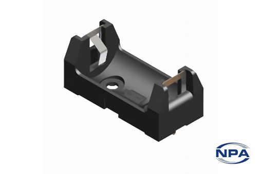 Picture of Battery Holder AA Black