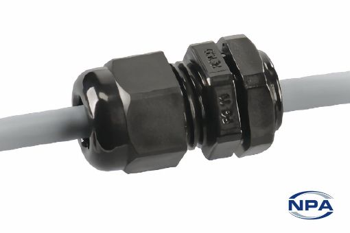 Picture of Cable Gland Liquid Tight Black