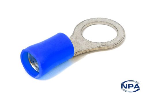 Picture of Crimp Connector Ring Blue