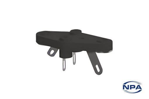 Picture of TO-3 Transistor Socket Heavy Duty Black