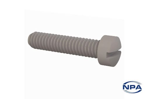 Picture of Machine Screw Fillister Head, Slotted Natural