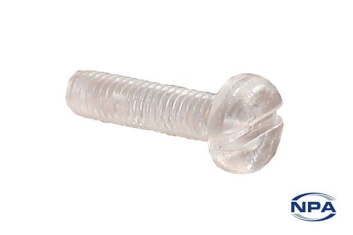 Picture of Machine Screw Pan Head, Slotted Clear