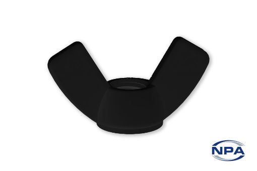 Picture of Wing Nut Standard Black