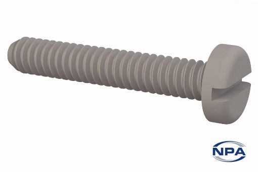 Picture of Machine Screw Pan Head, Slotted Natural