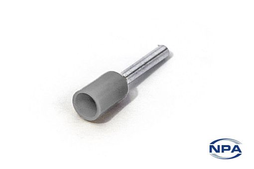 Picture of Ferrule Single Wire Grey