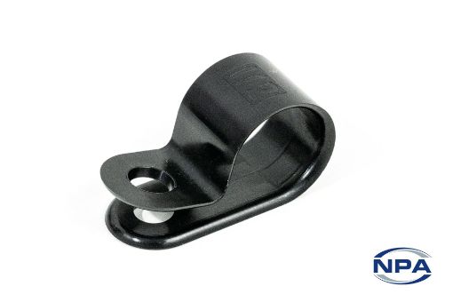 Picture of "P" Clip Heavy Duty Black