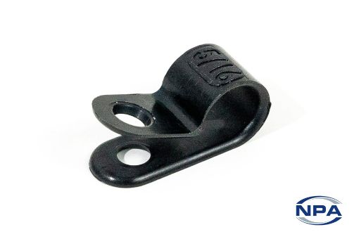 Picture of "P" Clip Standard Black