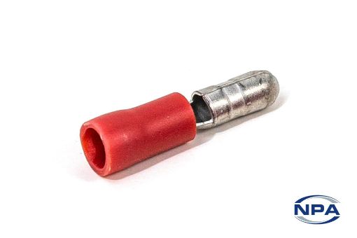 Picture of Crimp Connector Bullet Red