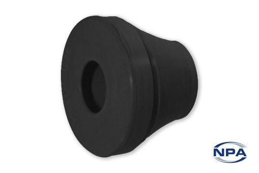 Picture of Liquid Tight Bushing Snap-In Black