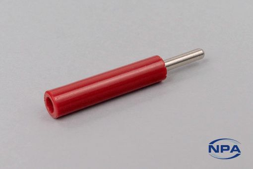 Picture of Test Tip Plug Solder Mount Red