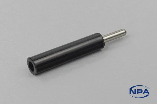 Picture of Test Tip Plug Solder Mount Black