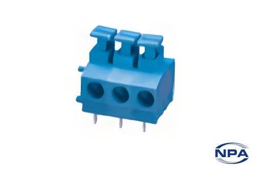 Picture of Terminal Block Push Button Blue