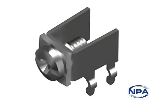 Picture of Screw Terminal Thru-Hole Mount, Snap-In, SEMS Screw