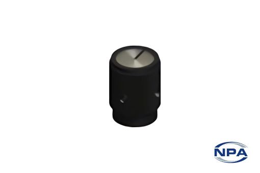 Picture of Instrumentation Knob Standard Black