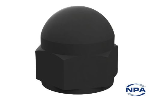 Picture of Cap Nut Standard Black