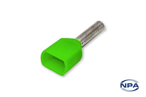 Picture of Ferrule Twin Wire Green