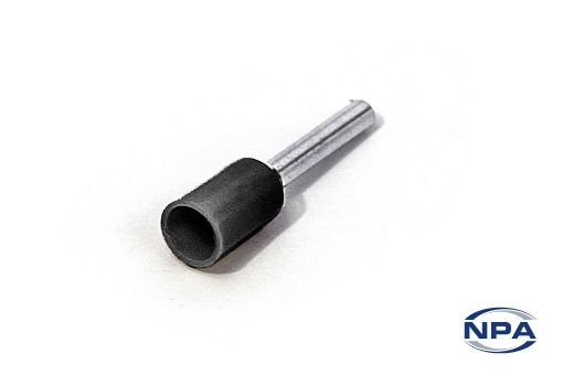 Picture of Ferrule Single Wire Black