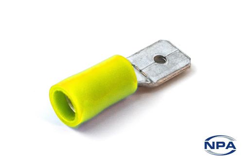 Picture of Crimp Connector Quick Connect Yellow