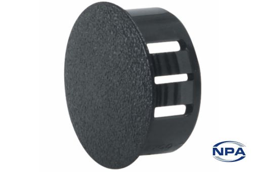 Picture of Hole Plug Dome Black