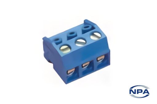 Picture of Terminal Block Pluggable Blue